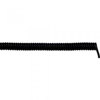 Câble spiralé LappKabel UNITRONIC® SPIRAL 73220222 300 mm / 1200 mm 6 x 0.14 mm² noir 1 pc(s)