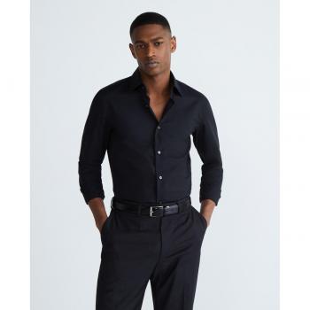 Boss Hemd H-Hank-Kent-C1-214 50469345 Schwarz Slim Fit 43 male