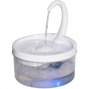 Alimentador de Agua para Gatos con Luz Azul