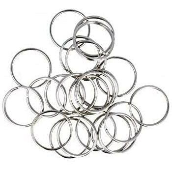 Artémio Anneaux Simples 2,5 cm 22 Pièces