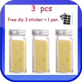 Sealed Glass Container with Wood Top