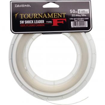 Daiwa Tournament SW 50M Clear Fluorocarbon 1.0mm Unisex