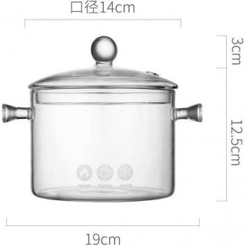 High Borosilicate Glass Salad Bowl