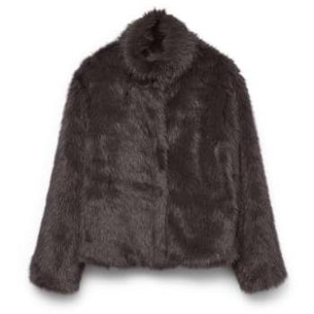 Veste en fausse fourrure marron – Vero Moda L