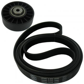 Jeu de courroies trapézoïdales à nervures SKF VKMA 38007