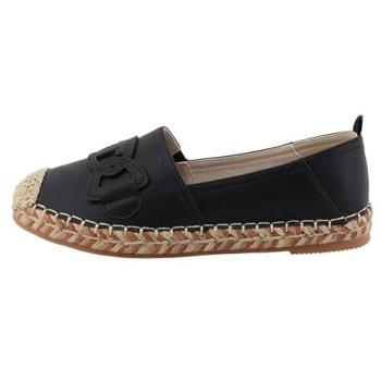 Espadrilles en similicuir à semelle en corde pour femmes TOM TAILOR
