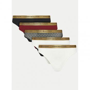 Tommy Hilfiger Bunt‑Stringtangas Set, 5 Stück – UW0UW05535 (M)