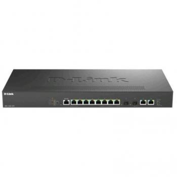 D-Link Smart PoE+ 12‑Port Switch (8x2.5G PoE+, 2x10G SFP+)