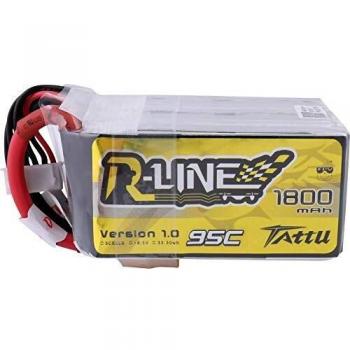 Tattu 1763039 TA-RL-95C-1800-5S1P Modellbau-Akkupack (LiPo) 14.8V 850 mAh 4 Zellen 95 C Softcase XT60