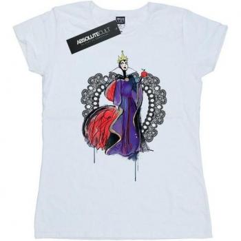 Tee Blancas: Villanas Disney en Boceto