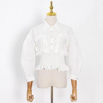 TWOTWINSTYLE Frühlingstunika in Weiß für Frauen