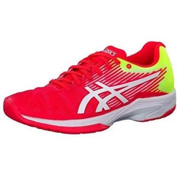 ASICS Frauen Tennis-FF Speed Shoe – Size 37,5, Laser Pink & White