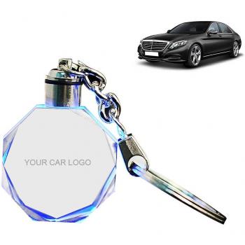 Llavero Crystal Light para Automóviles Benz