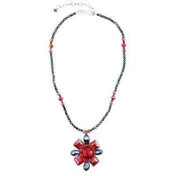 Rote Glasperlen Halskette „Venedig“ – Collezione Alessandro, Damen