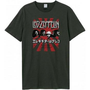 Unisex Led Zeppelin T‑Shirt Burst 3XL Carbone