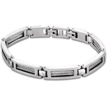 Bracciale Lotus LS1507‑2/1 (21.80 cm) in Acciaio Inox