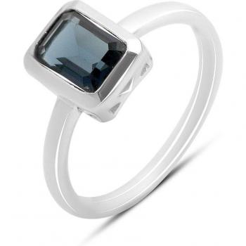 2.48g Silver Ring Featuring Sapphire Nano