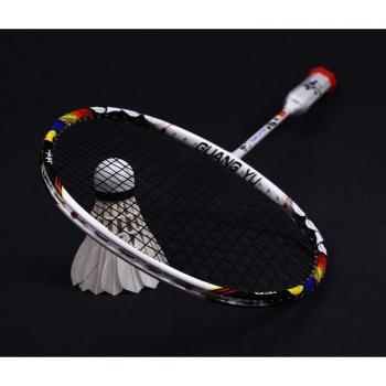 2022 Carbon Fiber 8U Badminton Racket with Bag for Outdoor Sports
