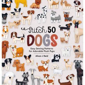 Stitch 50 Dogs by Alison J Author Reid