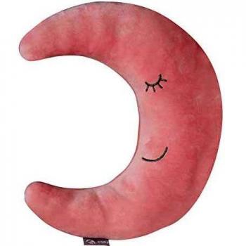 Roba Kids Nackenkissen Mond Style in zartem Rosa-Mauve-Ton