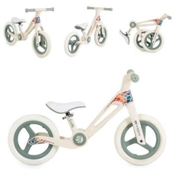 Byox Kinder-Laufrad 12 Zoll, klappbar, bis 35 kg, grün