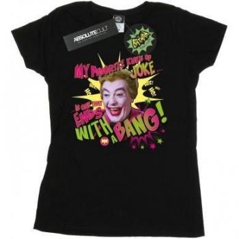 Top de algodón para damas con ilustración del Joker de la serie Batman (TV)