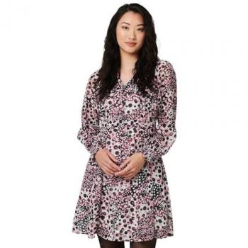 Size 16 Izabel London Polka Dot Long Sleeve Dress