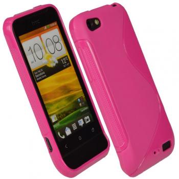 Funda de Gel Cristal Rosa
