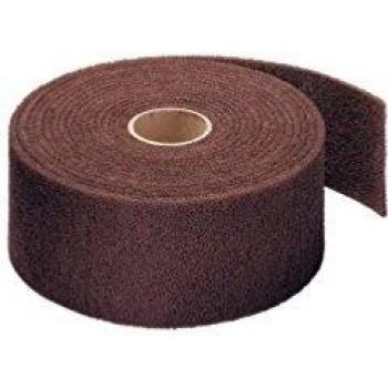 Rouleau de non-tissé abrasif nro 500 L.10m lar.115mm moyen noir Klingspor