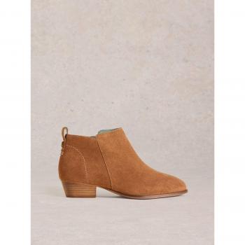 Bottines en cuir suédé brun White Stuff taille 7 UK
