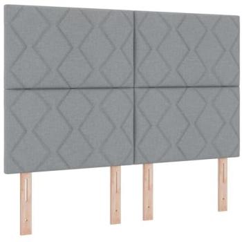 Lumina Grey 160cm Fabric Headboard