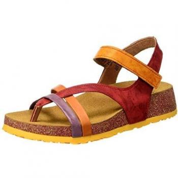 Think! Damen Slingback‑Sandale KOAK 3‑000351 – 42 EU, 5000 FIRE/Kombi Eco‑Version