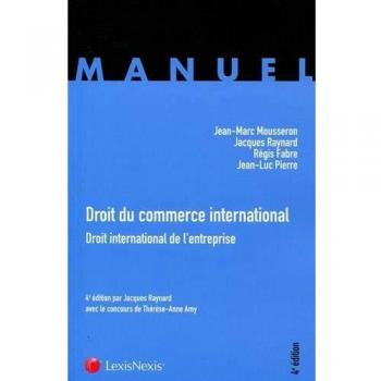 Droit du commerce international 4e