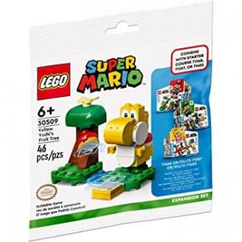 LEGO Super Mario 30509 Gelber Yoshi Obstbaum, Konstruktionsspielzeug