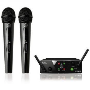 Set Microfono Wireless AKG WMS40 Mini