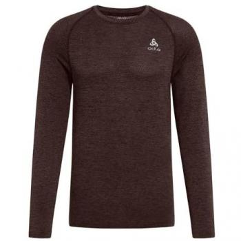 ODLO Herren Laufshirt Essentials Seamless dunkelrot | L