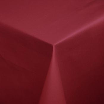 ERWIN M. Tischdecke Palermo quadratisch 80x80 cm burgunder
