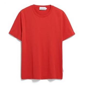 Armedangels JAAMES T-Shirt in Coral Blush, 100 % Bio-Baumwolle, L