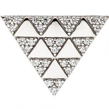 Zirkonia Anhänger Dreieck 925 Sterling Silber