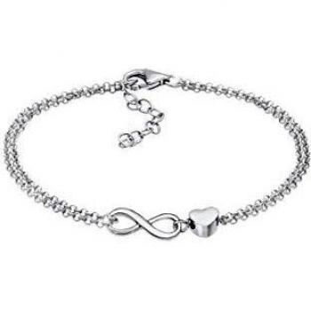 Bracciale in Argento 925 Cuore Amore Infinito Elli