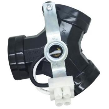 Bloc Douille 3 E27, M10, 250 V, Noir