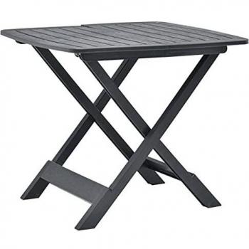 VidaXL Portable Garden Table Anthracite 79x72x70 cm