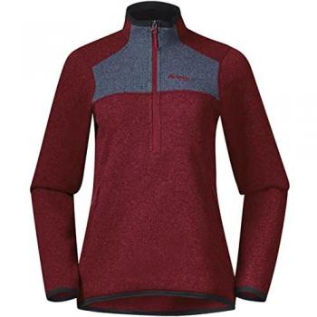 Bergans Vielseitiger Damen Midlayer in Rot M