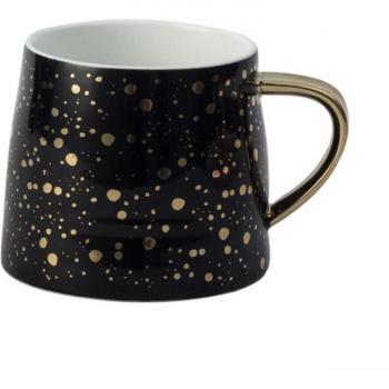 Ceramic Milk Cup with Starry Sky Design