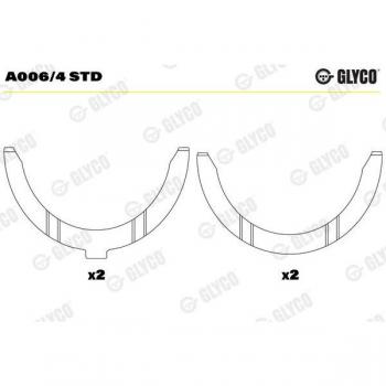 GLYCO A006/4 STD Afastador de cambota