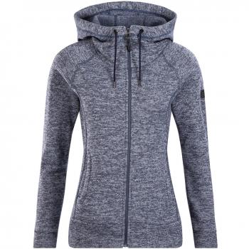 Berghaus Easton Damen-Fleece mit Vollreißverschluss in Light Galaxy Blue Marl