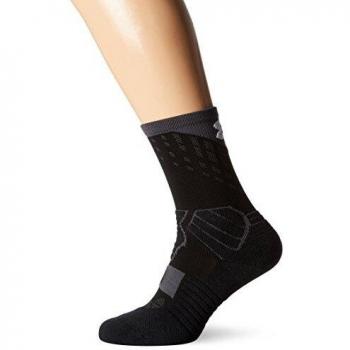 Chaussettes sport UA Drive pour hommes – Basketball – Noir – M