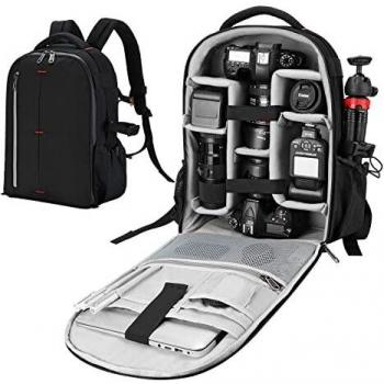 Sac de voyage étanche pour caméra réflex 12,6×6×18 pouces