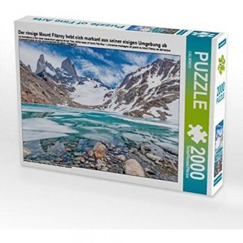 Riesiges Mount Fitzroy Fotopuzzle – 2000 Teile, 90×67 cm