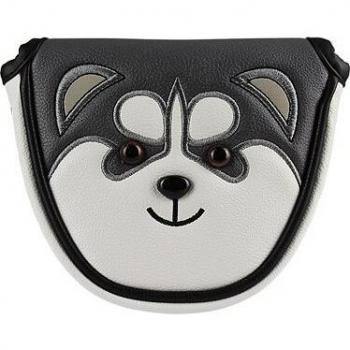 Cartoon Husky Golf Driver Headcover